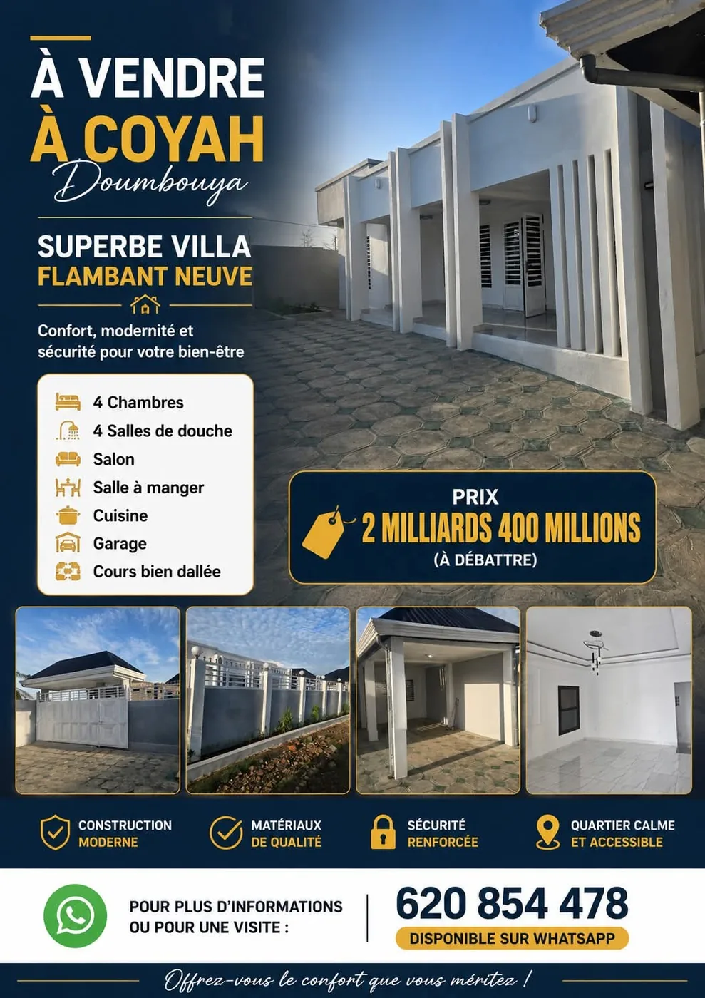 Villas à DOUMBOUYA