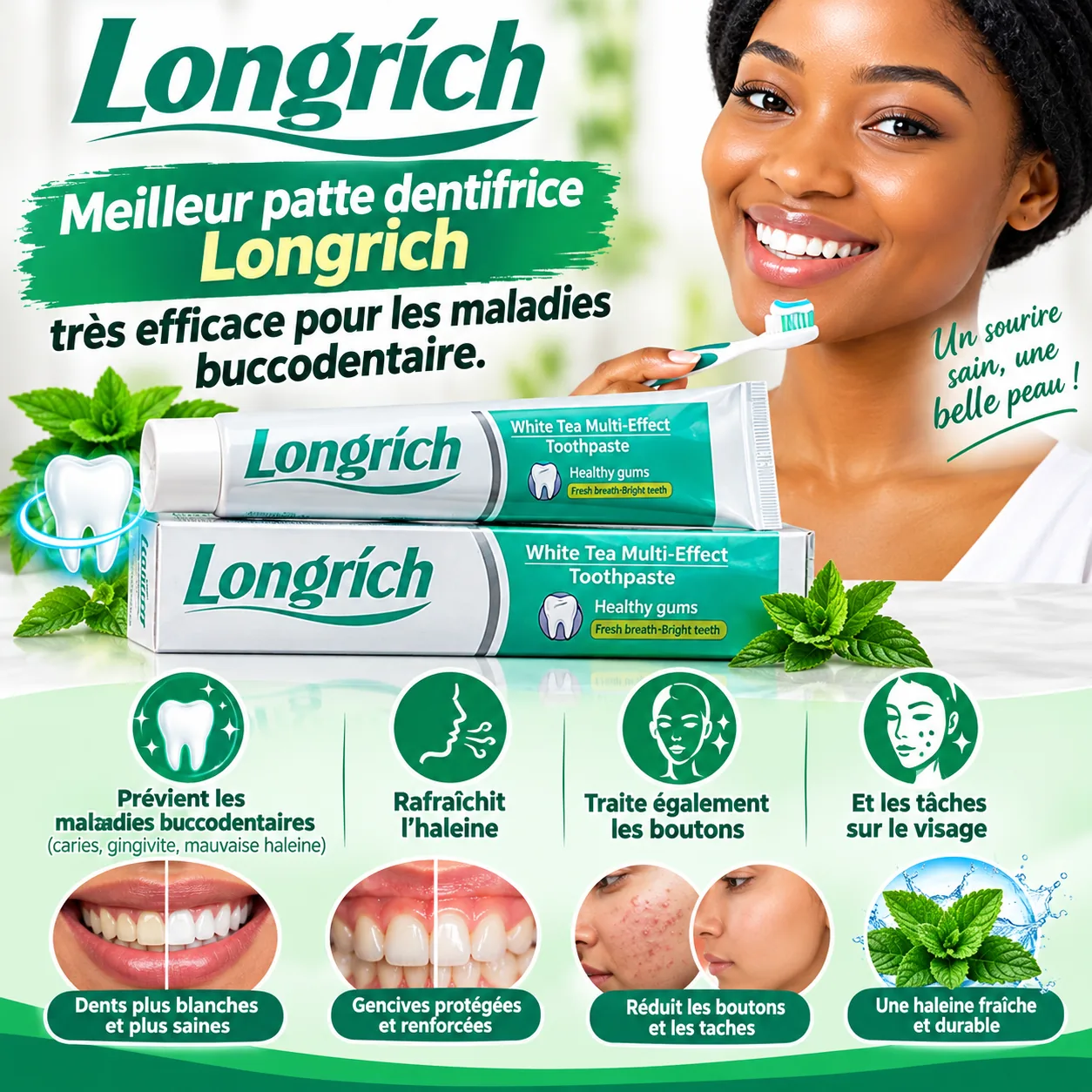 Patte Dentifrice Longrich