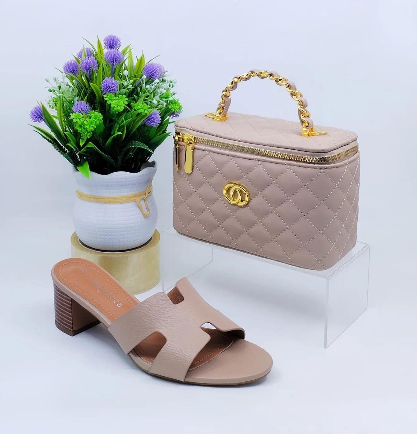 Ensemble sac à main et chaussures