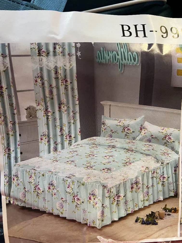 Un ensemble de draps et rideaux élégant de 10 pièces