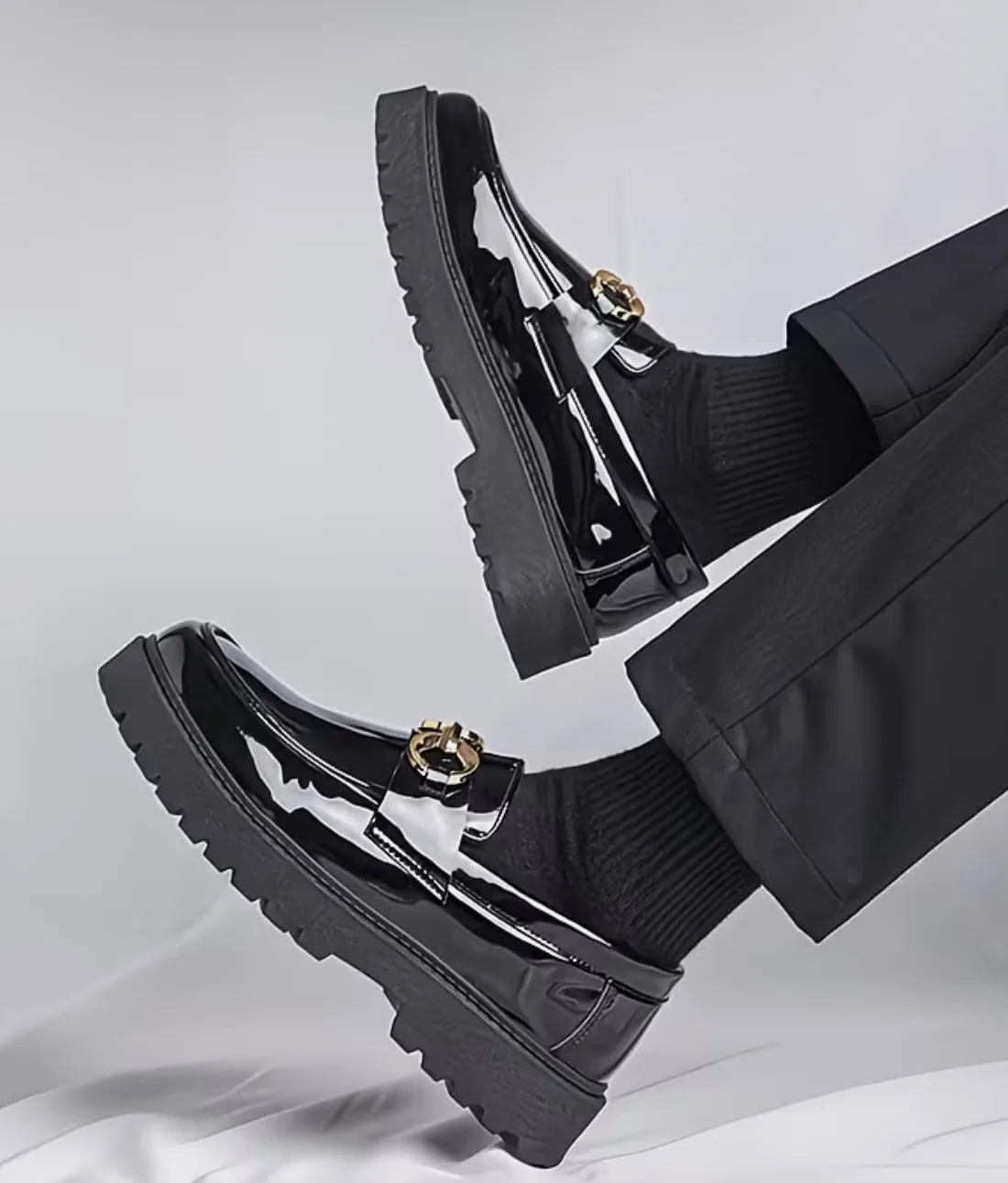 Mocassin Original verni à finition brillante pour homme