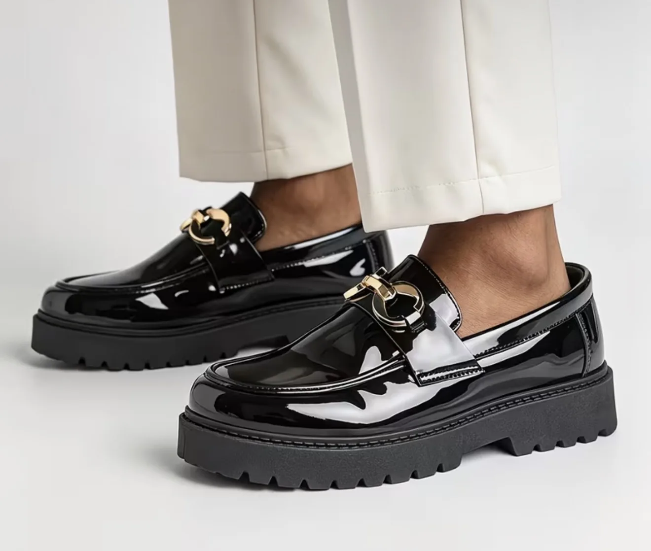 Mocassin Original verni à finition brillante pour homme