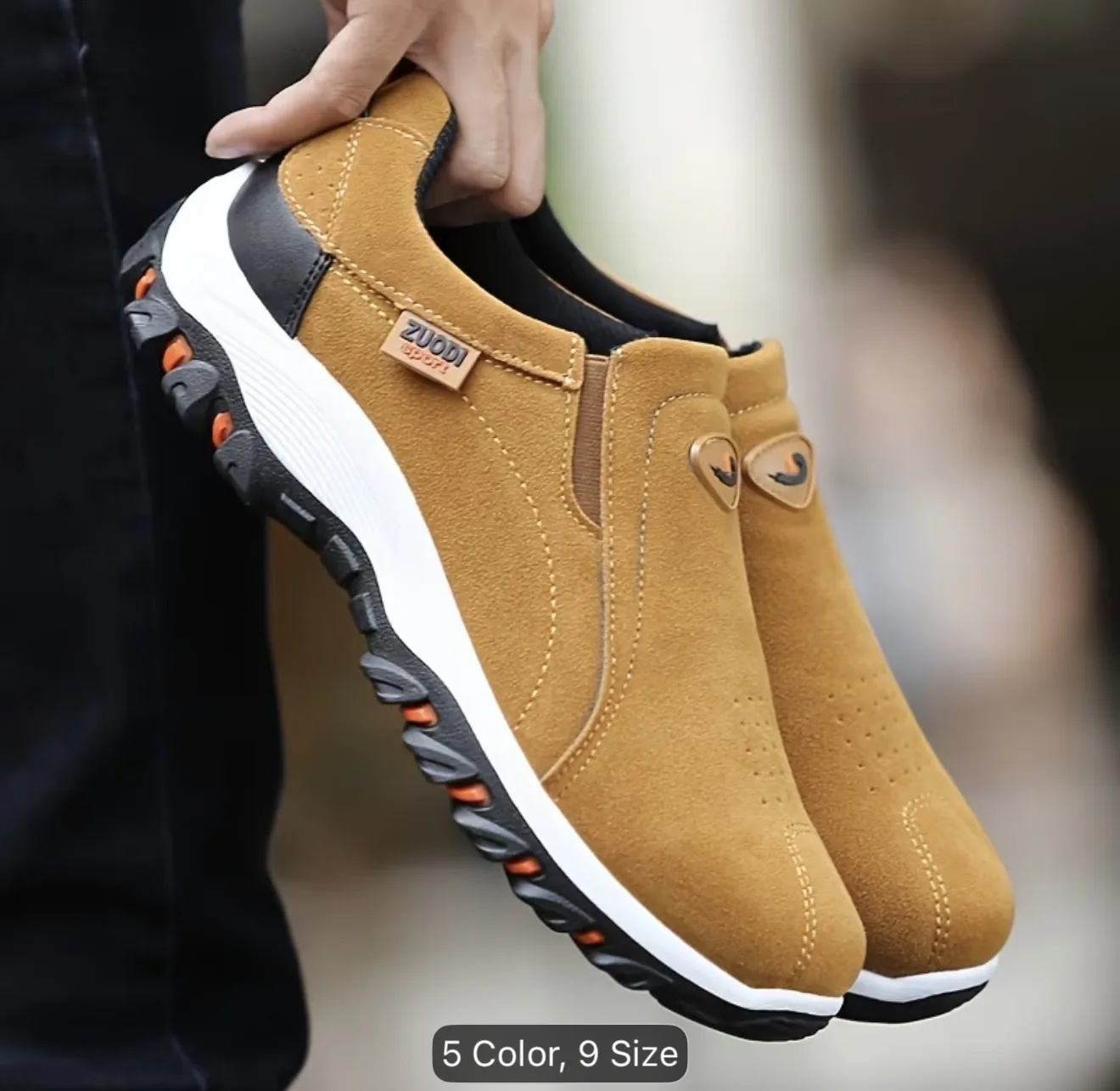 Chaussures de basses et résistantes pour hommes