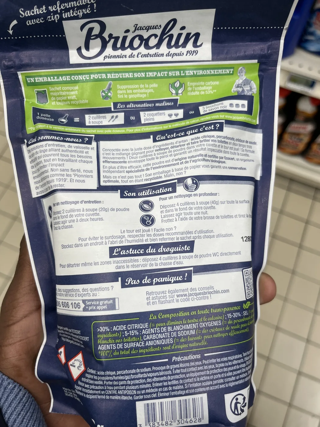 Produit nettoyant