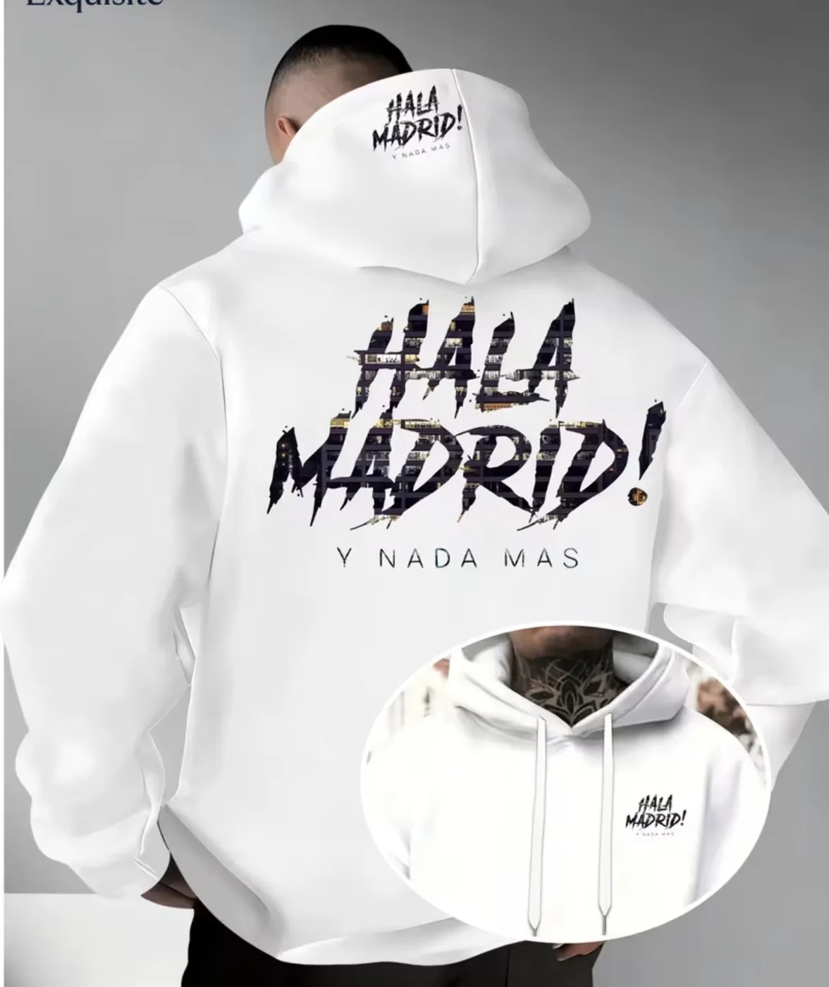 Sweat-shirt sur le thème « Hala Madrid »