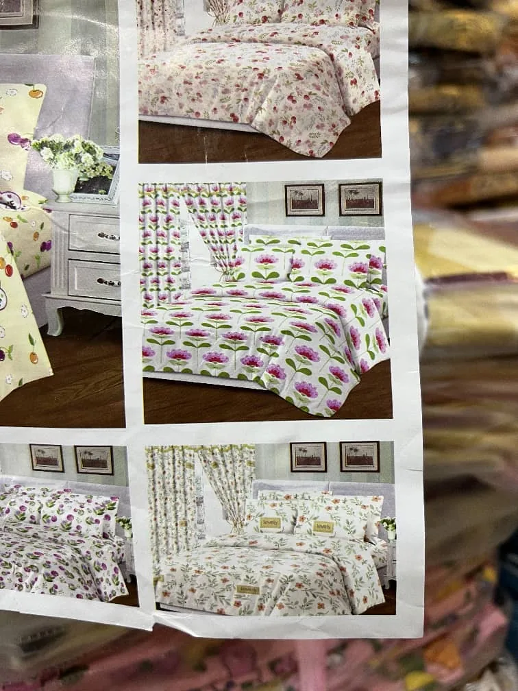 Un ensemble de draps et rideaux élégant de 10 pièces