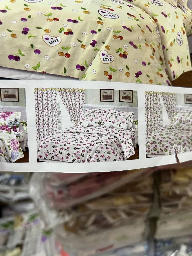 Un ensemble de draps et rideaux élégant de 10 pièces