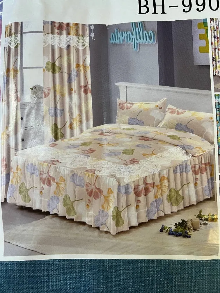 Un ensemble de draps et rideaux élégant de 10 pièces