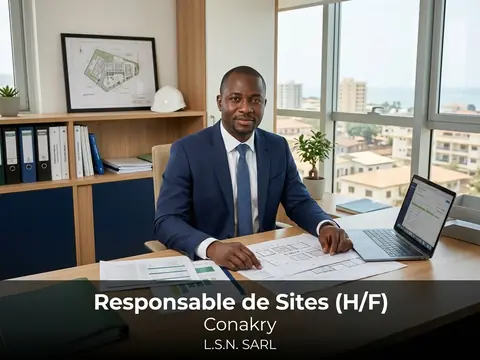 Responsable de Sites (H/F) - Conakry