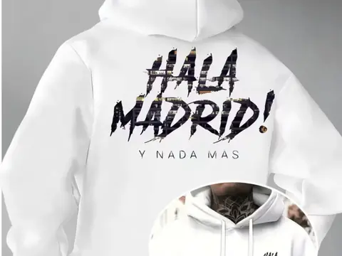Sweat-shirt sur le thème « Hala Madrid »