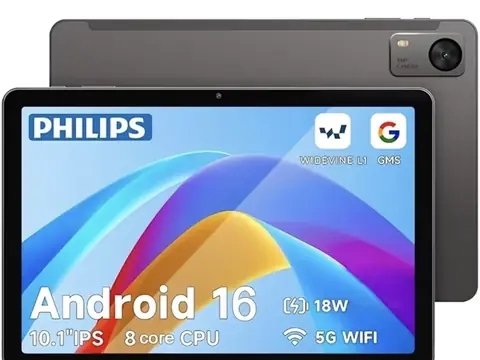 Tablette PHILIPS T7315 10,1 pouces, système Android 16
